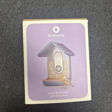 Bird Buddy Smart Bird Feeder With Camera Solar Powered Solar Roof