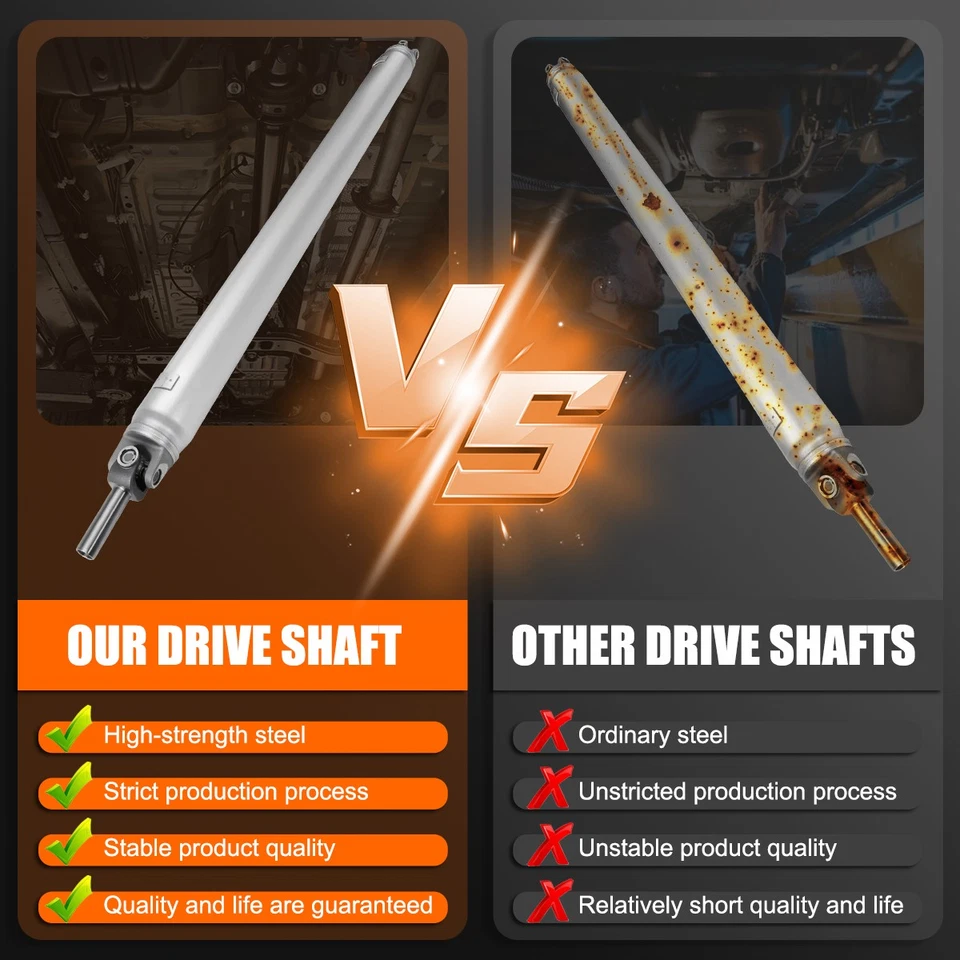 Genuine Aluminum Rear Drive Shaft Assembly For 2003-2009 Chevrolet Express 1500 - Изображение 3 из 4