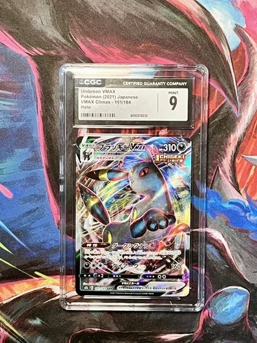 CGC 9 Japanese Umbreon VMAX 101/184 RRR VMAX Climax s8b Mint Pokemon Card