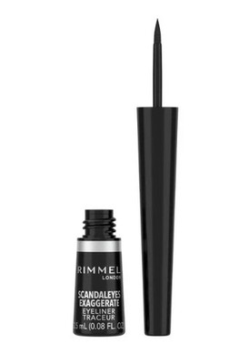 RIMMEL Scandaleyes Exaggerate Liquid Eye Liner 2,5 ml schwarz - NEU