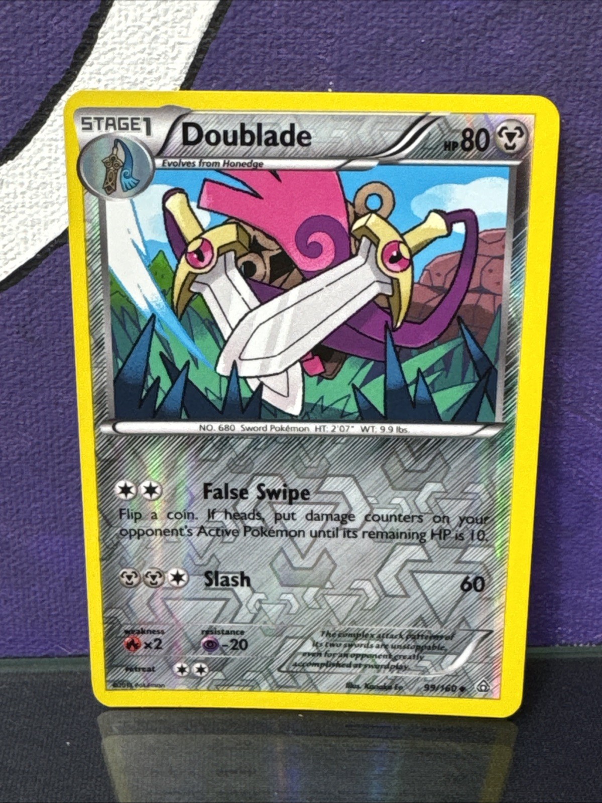 Pokemon Reverse Holo Doublade XY - Primal Clash 99/160 LP