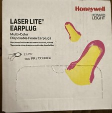 Honeywell Howard Leight LL-30 Laser Lite Corded Foam Ear Plugs – 100 Pairs