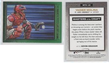 2021 Topps Gallery Masters of the Craft Green /250 Yadier Molina #MTC-12