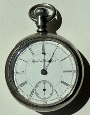 Elgin National Watch Co., 1894, 18s, 17J Pocket Watch - Runs