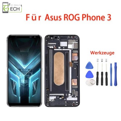 Original Asus ROG Phone 3 Full OLED Display LCD + Rahmen ZS661KS Wigento Einheit