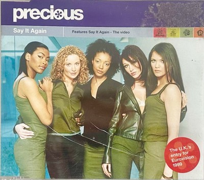 EUROVISION UNITED KINGDOM 1999 PRECIOUS Say It Again - CD single