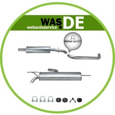 Komplette Auspuffanlage VW Golf 5 V 1.4 16V (1K1) auch Golf Plus, Auspuff