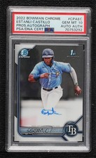 2022 Bowman Chrome Prospect Estanli Castillo #CPA-EC PSA 10 GEM MT Auto 1j7t
