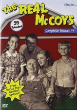 Real McCoys Season 4 (DVD) Kathleen Nolan Lydia Reed Tony Martinez Andy Clyde