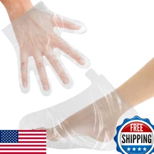 200x Paraffin Wax Liners: Hand & Foot Thermal Therapy SPA Bags - Thicker, Dispos
