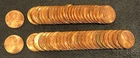1956 COMPLETE 50ct ROLL Lincoln Wheat Cents Pennies ALL BU UNCIRCULATED! Coins
