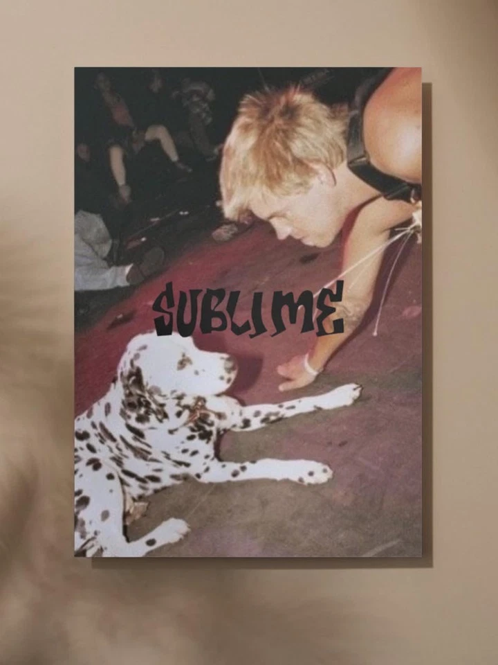 Sublime Band Print Poster, Lou Dog Reggae Punk Art, 90s Music Wall Decor - Image 3 of 4