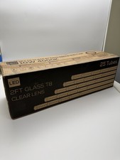 Hyperikon 2FT T8 LED Glass Tubes - 25 Pack - 4000K Neutral White