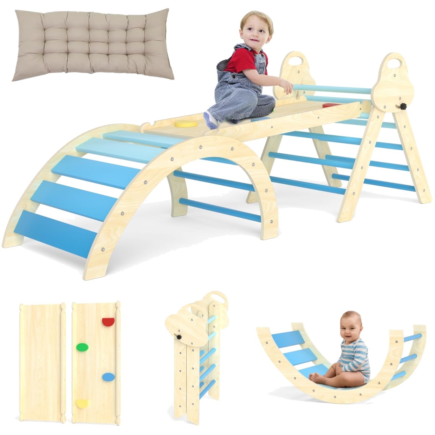 Montessori Kletterset für Kleinkinder - Motorikförderung & Kreativität