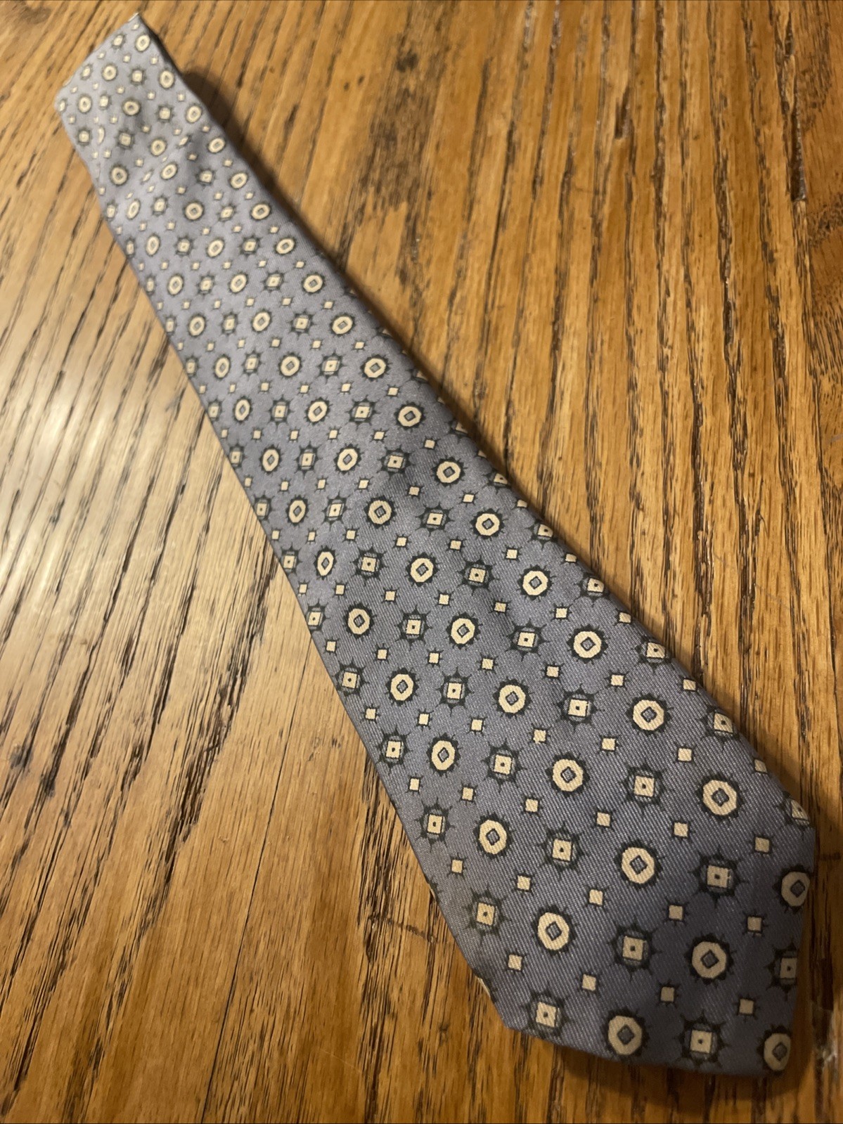 Vintage 50s Beau Brummell Silk Skinny Tie Swing VLV Atomic Foulard Starburst