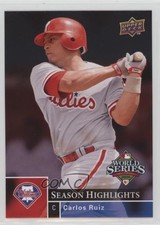 2008 Philadelphia Phillies World Series Champions Box Set Carlos Ruiz 0q1p