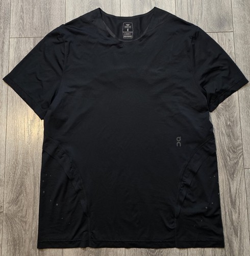 ON X Post Archive Faction (PAF) Running T-Shirt Black Men's Size Lg Gym Training