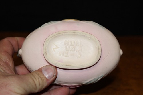 Hull Open Rose Sugar Holder #112-5" Blue - Picture 3 of 3