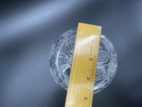 Ladislav Sevcik Hand Made Crystal Czech Praque Praha Engraved Bowl - Picture 10 of 10