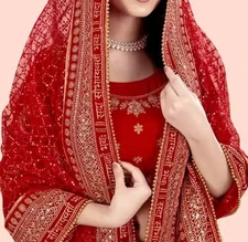 wedding dupatta indian,wedding dress ,bridal dupatta