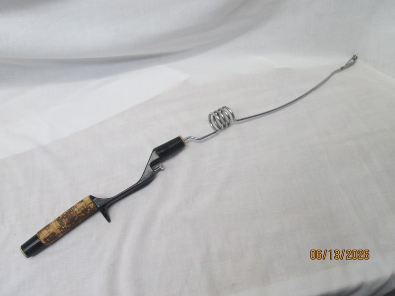 Vintage Unbranded Ice Fishing Rod