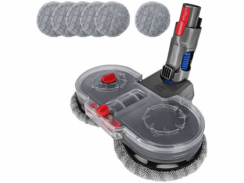 Brosse vadrouille électrique Dyson V11 V15 accessoire nettoyeur sol dur microfibre