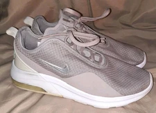 Womens Nike Air Max Motion 2 Athletic Running Sneakers Shoes 9.5 Pumice/Silver