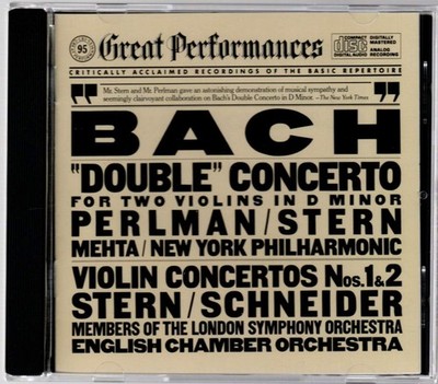 Bach: Double Concerto For Two Violins In D Minor, Violin Concertos Nos. 1 & ...