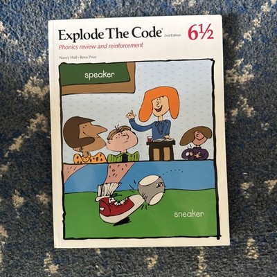 Explode the Code 6 12: Phonics Review and Reinforcement - Paperback - VERY GOOD