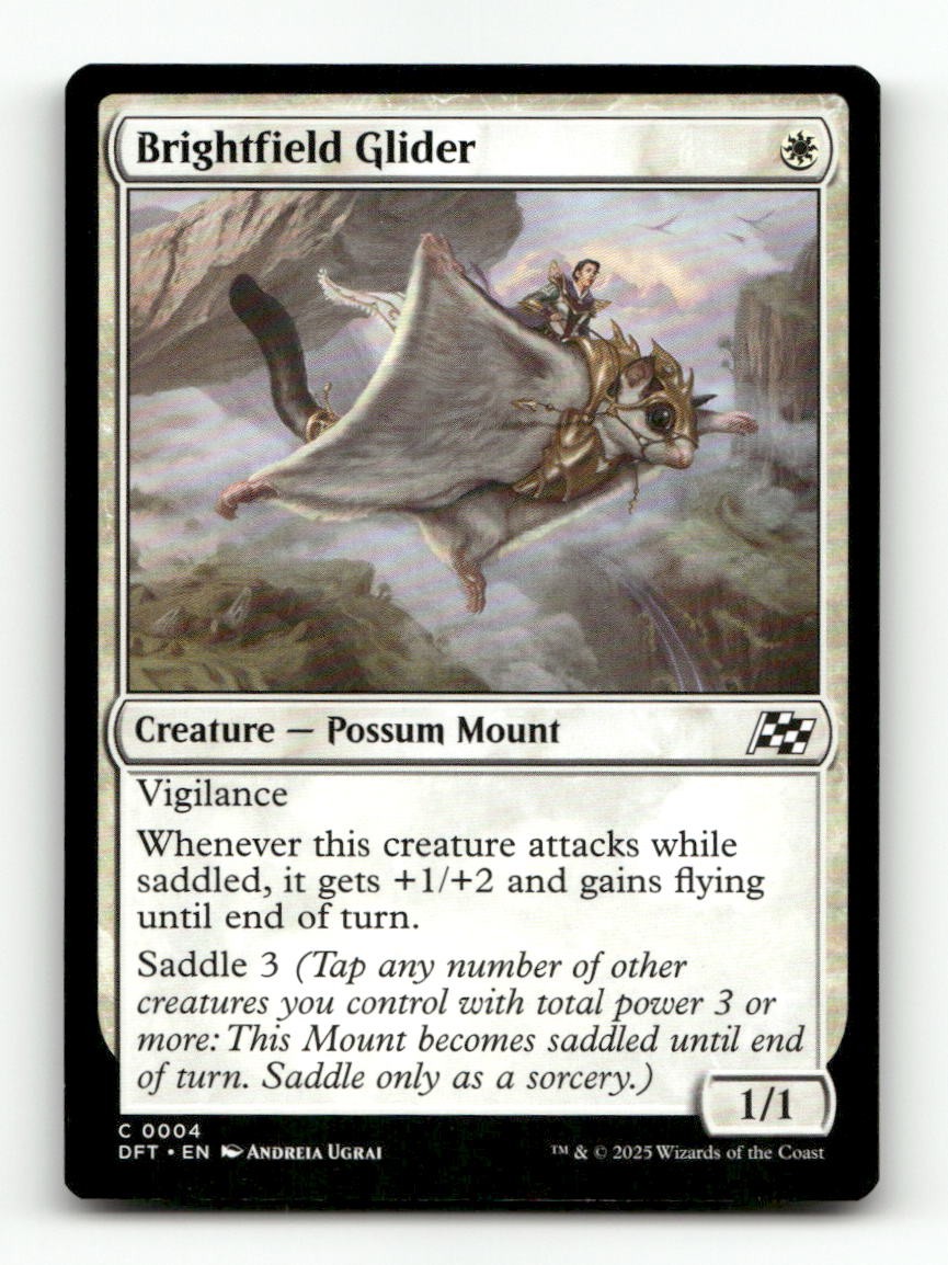 Brightfield Glider 4 Common Aetherdrift Magic: The Gathering Near Mint
