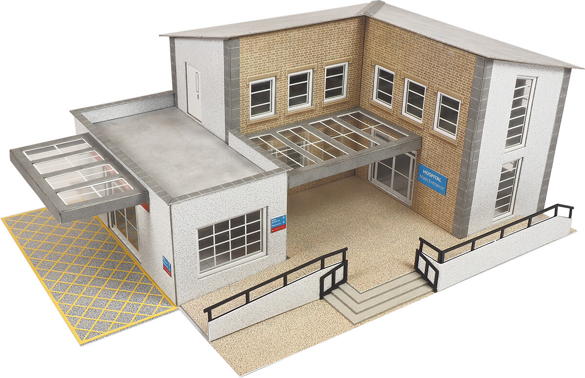 Metcalfe PO362 OO Gauge Municipal Building Card Kit