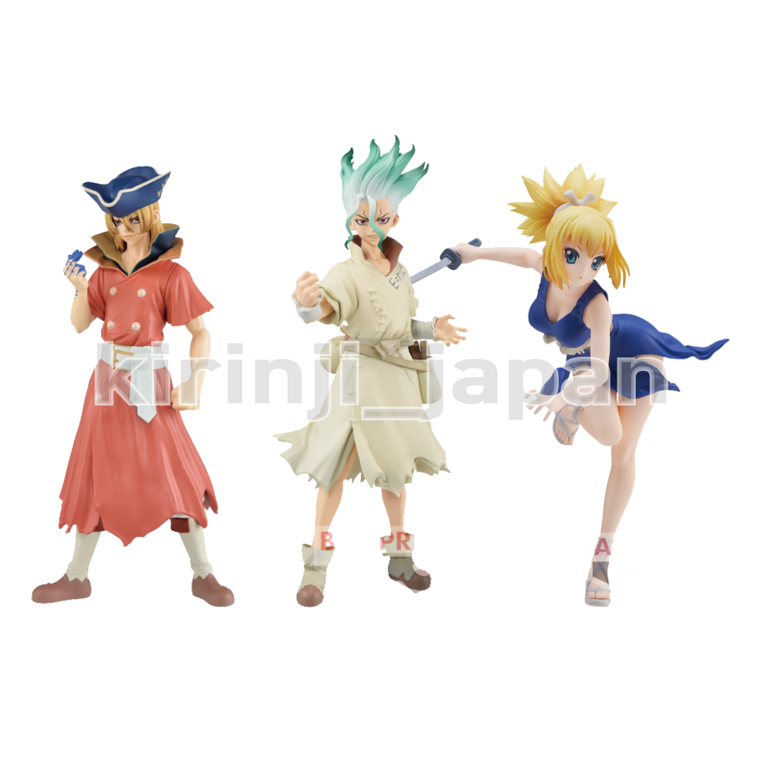 Dr.STONE フィギュアセット Dr. STONE Figure of Stone World Science Creation Dr. Xeno
