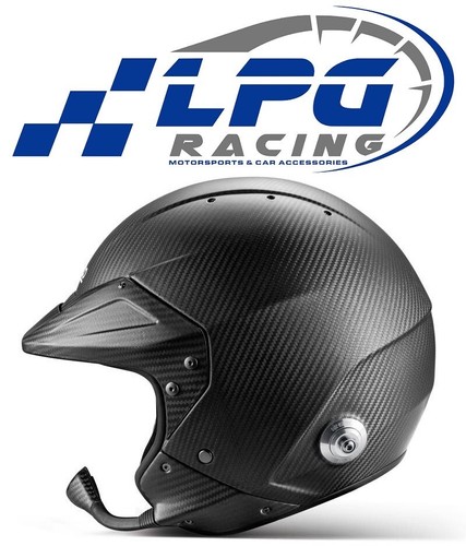 SPARCO BRH0001B0 CASCO IN VETRORESINA FLUX RJ 2025 CARBON ROSSO FIA 8859-2024 - Imagen 6 de 7