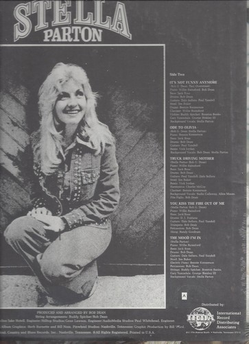 STELLA PARTON I WANT TO HOLD YOU IN MY DREAMS TONIGHT NEW VINYL LP ALBUM - Picture 5 of 6