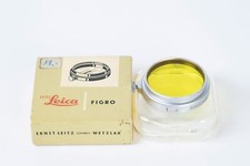 Leica A36 Yellow 1 Filter - Silver / FIGRO with packing 97-98 new