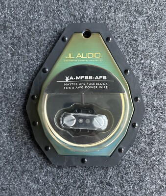 JL Audio XA-MFB8-AFS Fuse Block/Holder for 8 AWG Wire New 