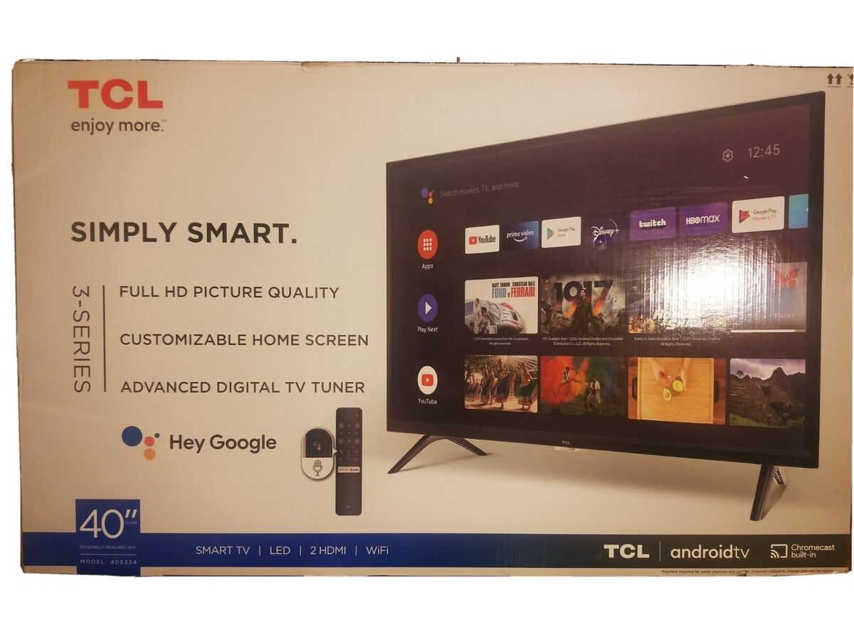 TCL Simply Smart 40' Android TV Brand New Unopened Box model TCL Simply Smart 40' Android TV Brand New Unopened Box model