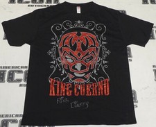 King Cuerno Signed Shirt BAS COA Lucha Underground AAA WWE NXT Santos Escobar L