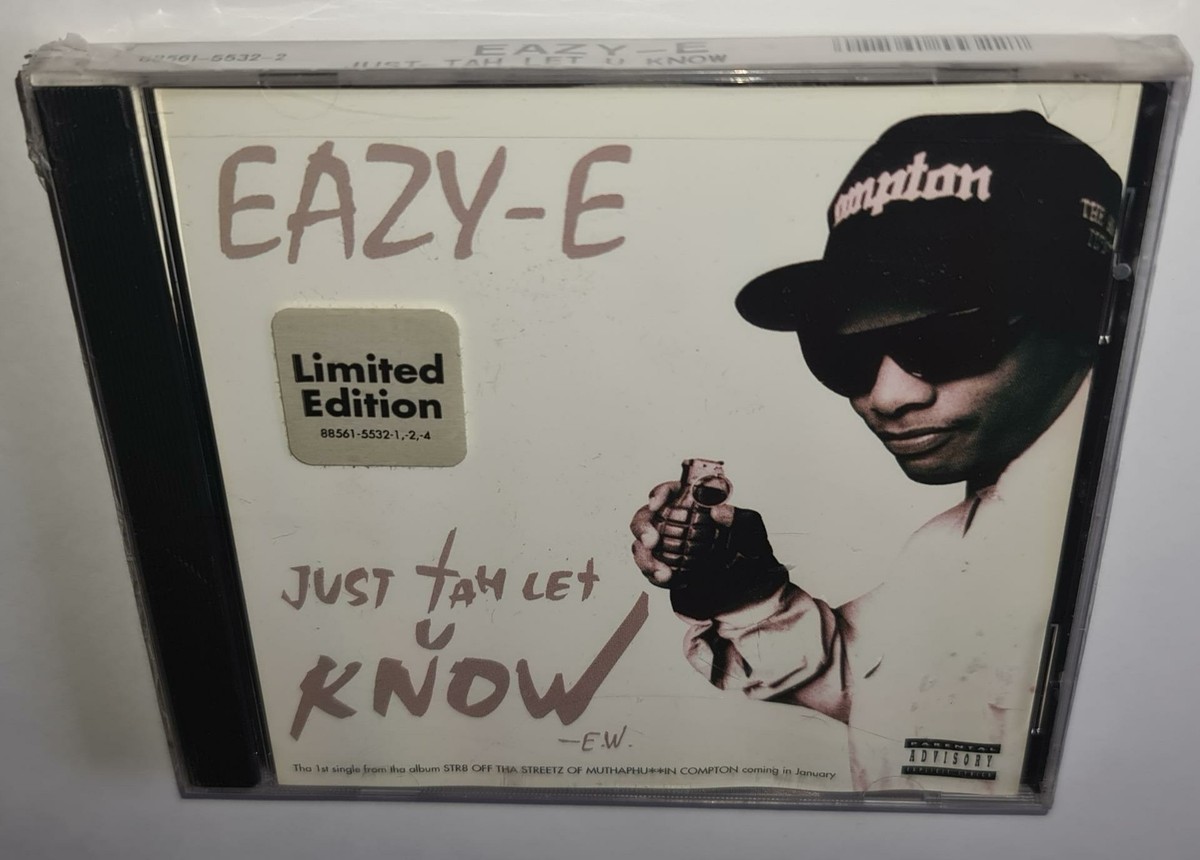 EAZY-E JUST TAH LET U KNOW (1995) BRAND NEW SEALED RARE OOP