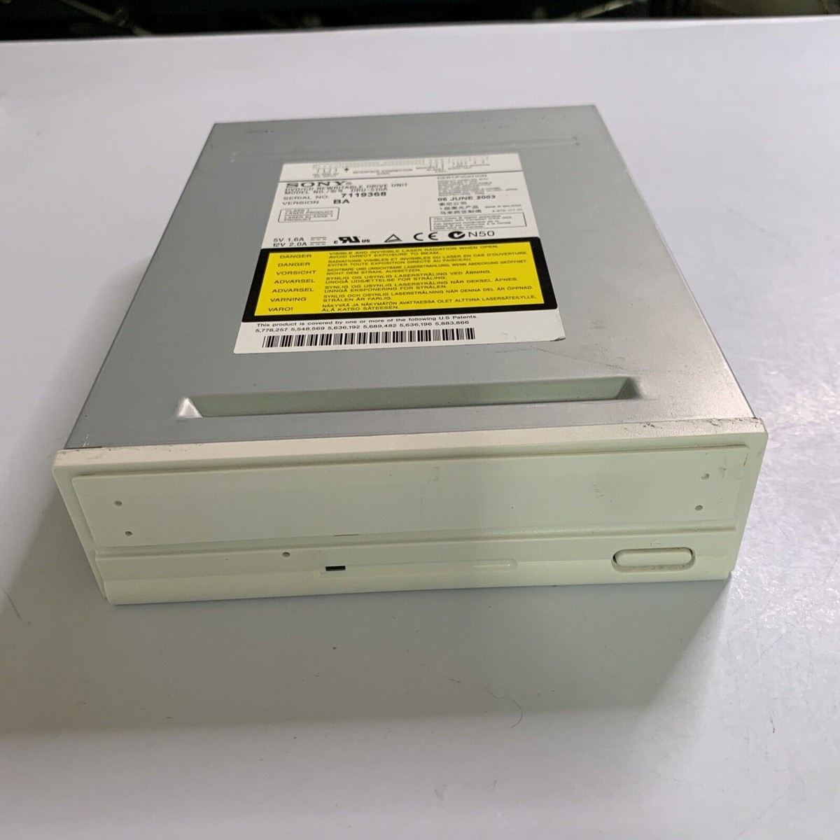 Sony DVD/CD Rewritable Internal Drive IDE DRU-510A | eBay