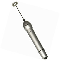 Bonjour Coffee Hand-held Battery-operated Mini Beverage Whisk / Milk Frother, Si Bonjour Coffee Hand-held Battery-operated Mini Beverage Whisk / Milk Frother, Si