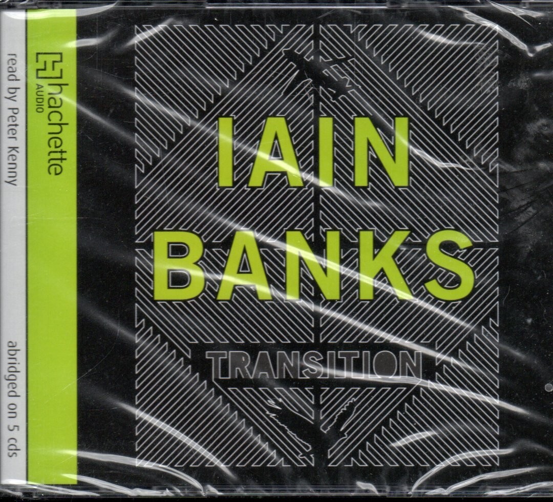 TRANSITION by Iain Banks - 5xCD Audiobook *NEW & SEALED*
