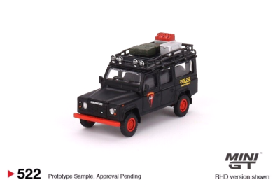 MINI GT Land Rover Defender 110 Mobile Brigade Corps KORPS BRIMOB