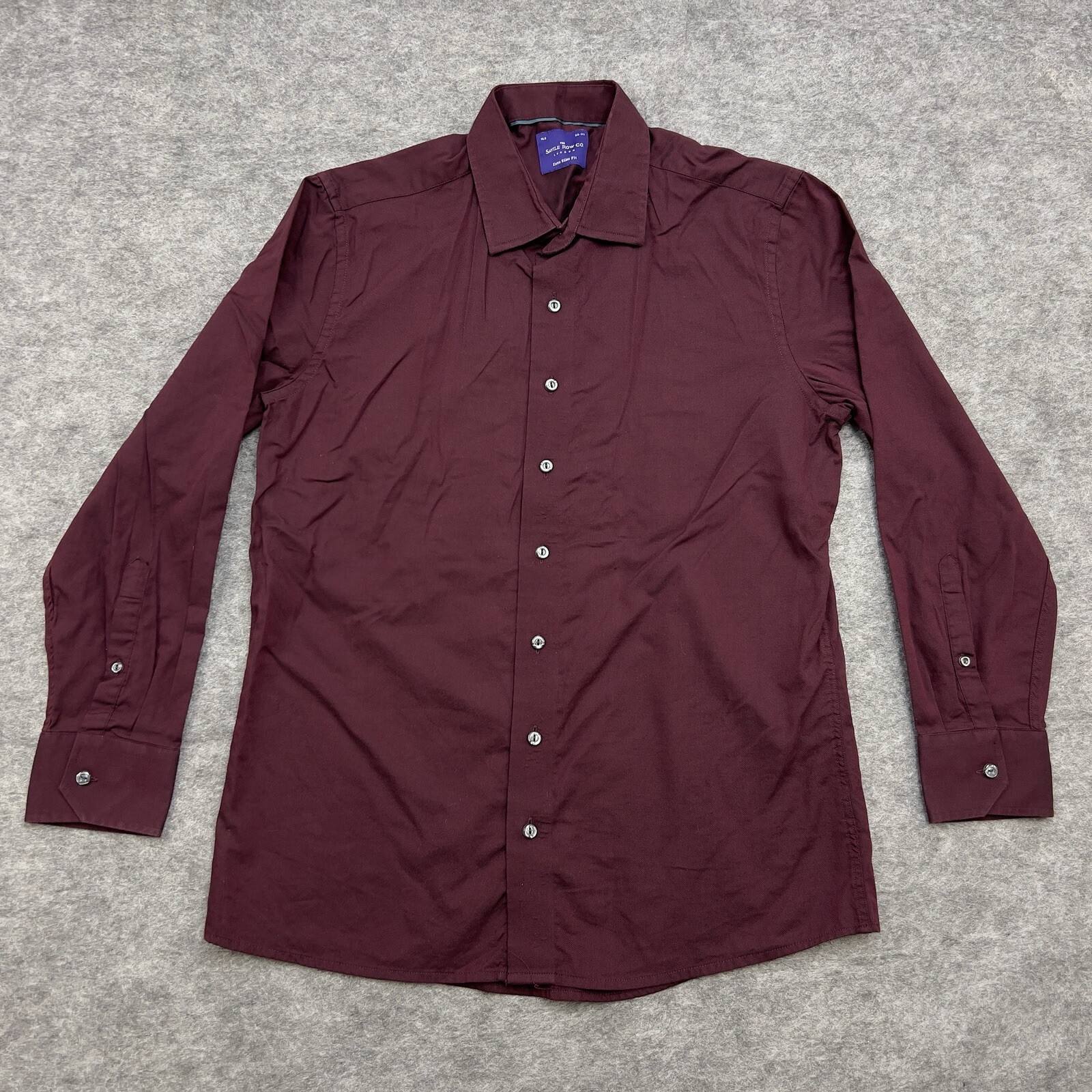 Camicia Savile Fila Camicia Uomo 16 5 32 33 Rossa Extra Slim Fit Bottoni Manica Lunga