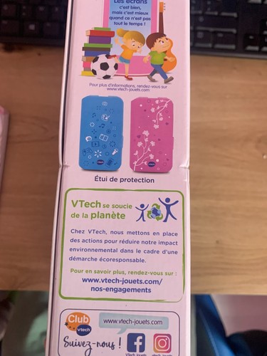 VTech KidiCom MAX 3.0 Jouet Interactif - Bleu - Photo 2/3