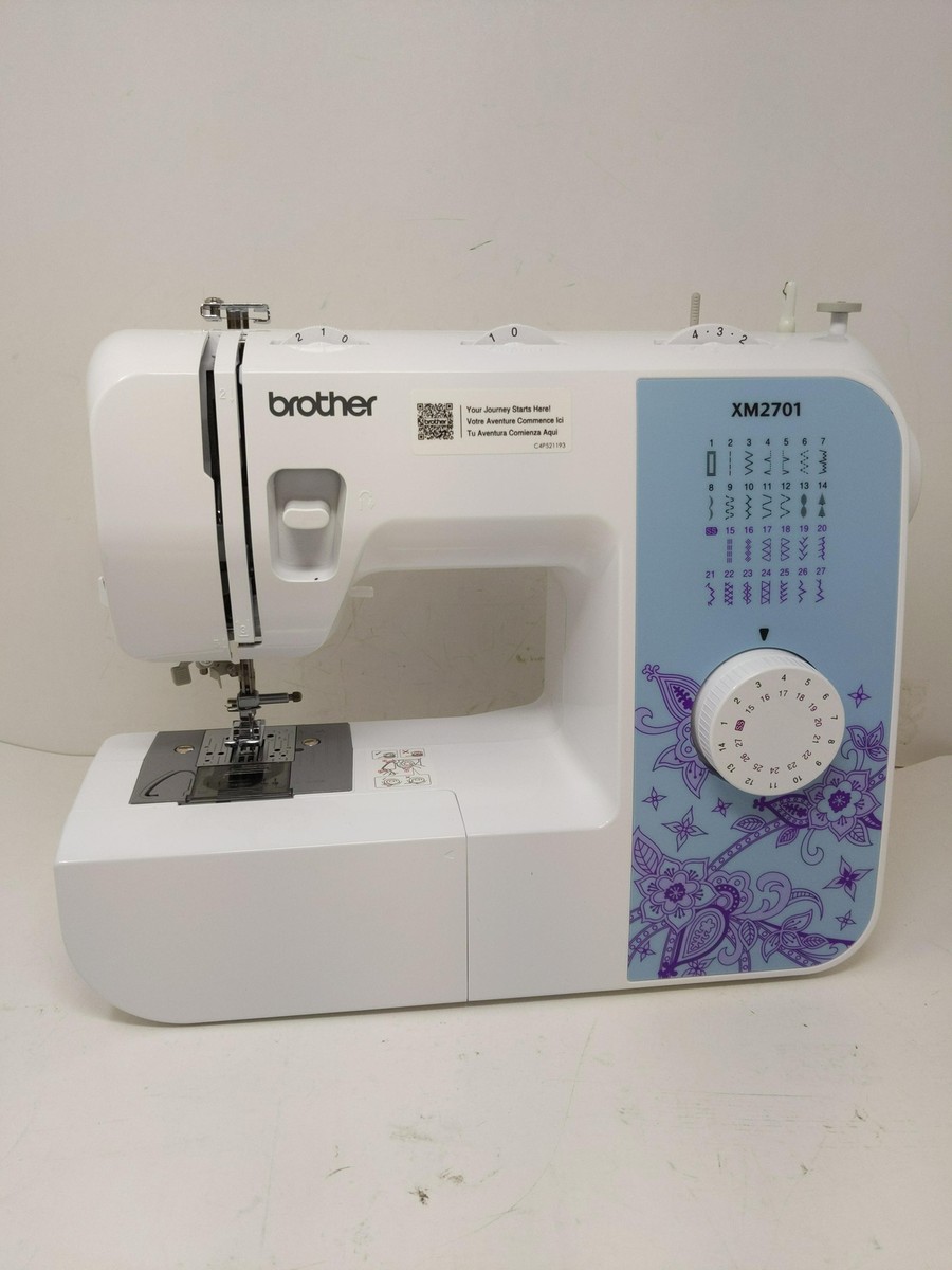 *MISSING ACC* Brother Sewing Machine, XM2701, Lightweight Machine with 27  Stitch