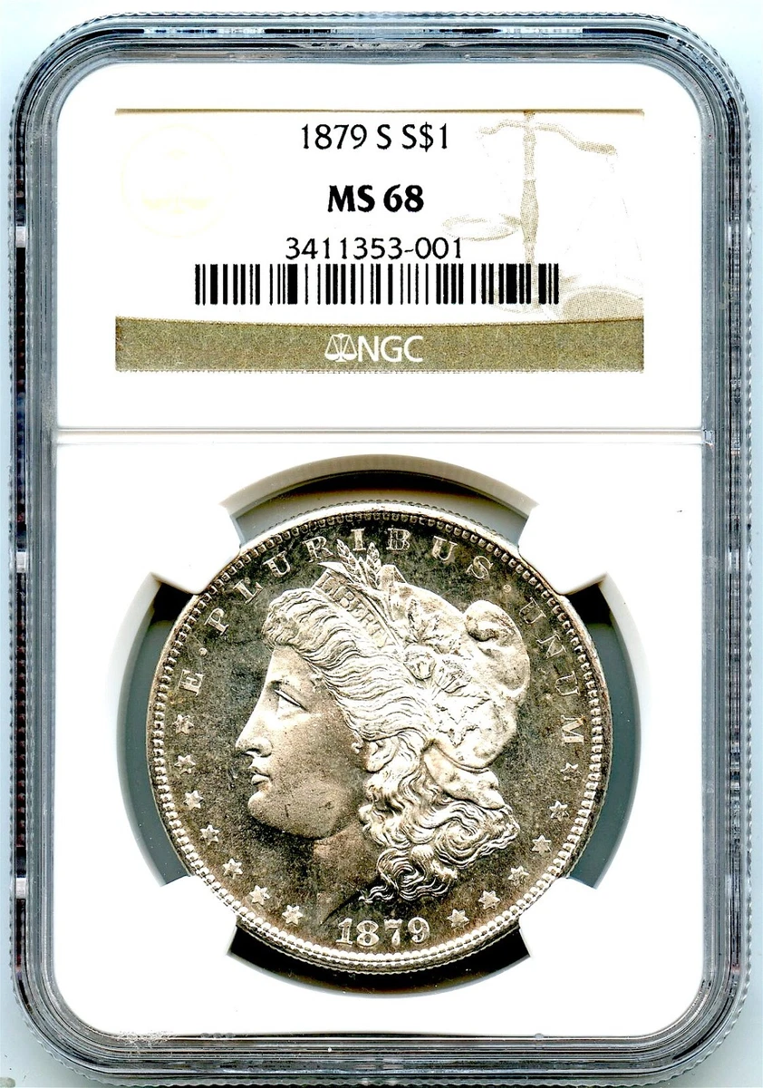 Silver MS 68 Graded Morgan US Dollars 1878-1921 for sale | eBay