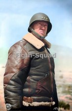 WW2 Picture Photo General George S. Patton US Army Signal Corps 8906