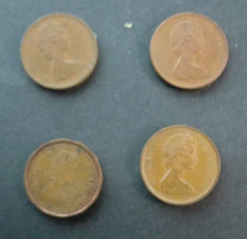 KANADA Elżbieta II, 4x 1 cent monety obiegowe