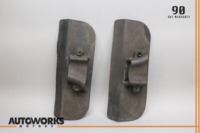 03-12 Maserati Quattroporte M139 Left & Right Suspension Control Arm Shield OEM